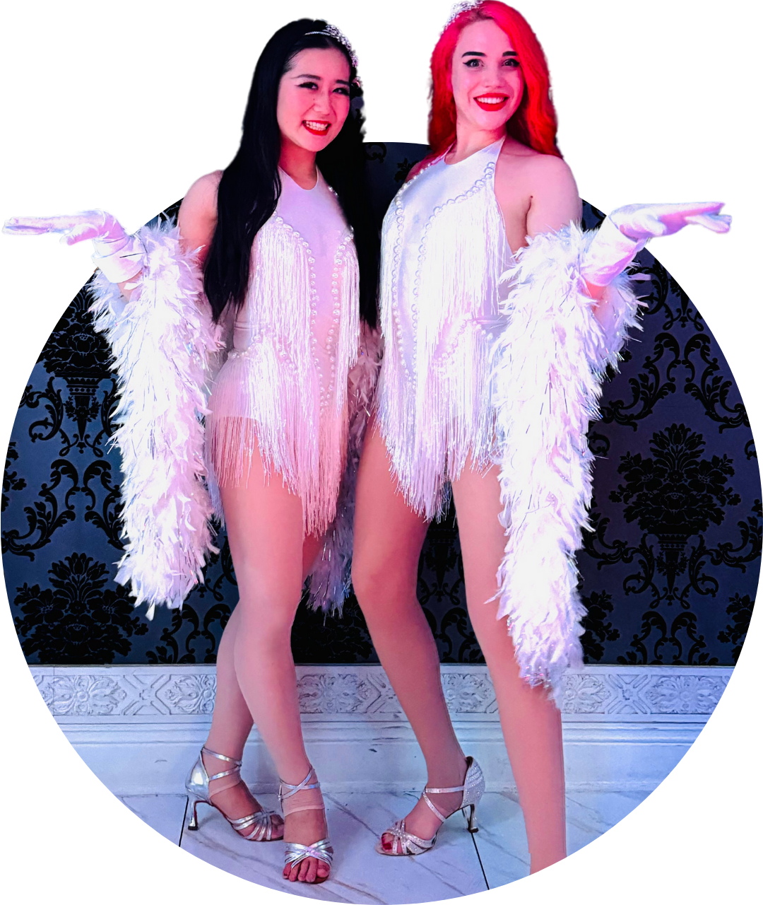 Meet & Greet Girls - published Neon Circus performance